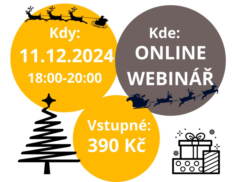 Informace o online webináři Jak učit děti zvládat náročné emoce, 11. prosince 2024, 18:00–20:00, vstupné 390 Kč.